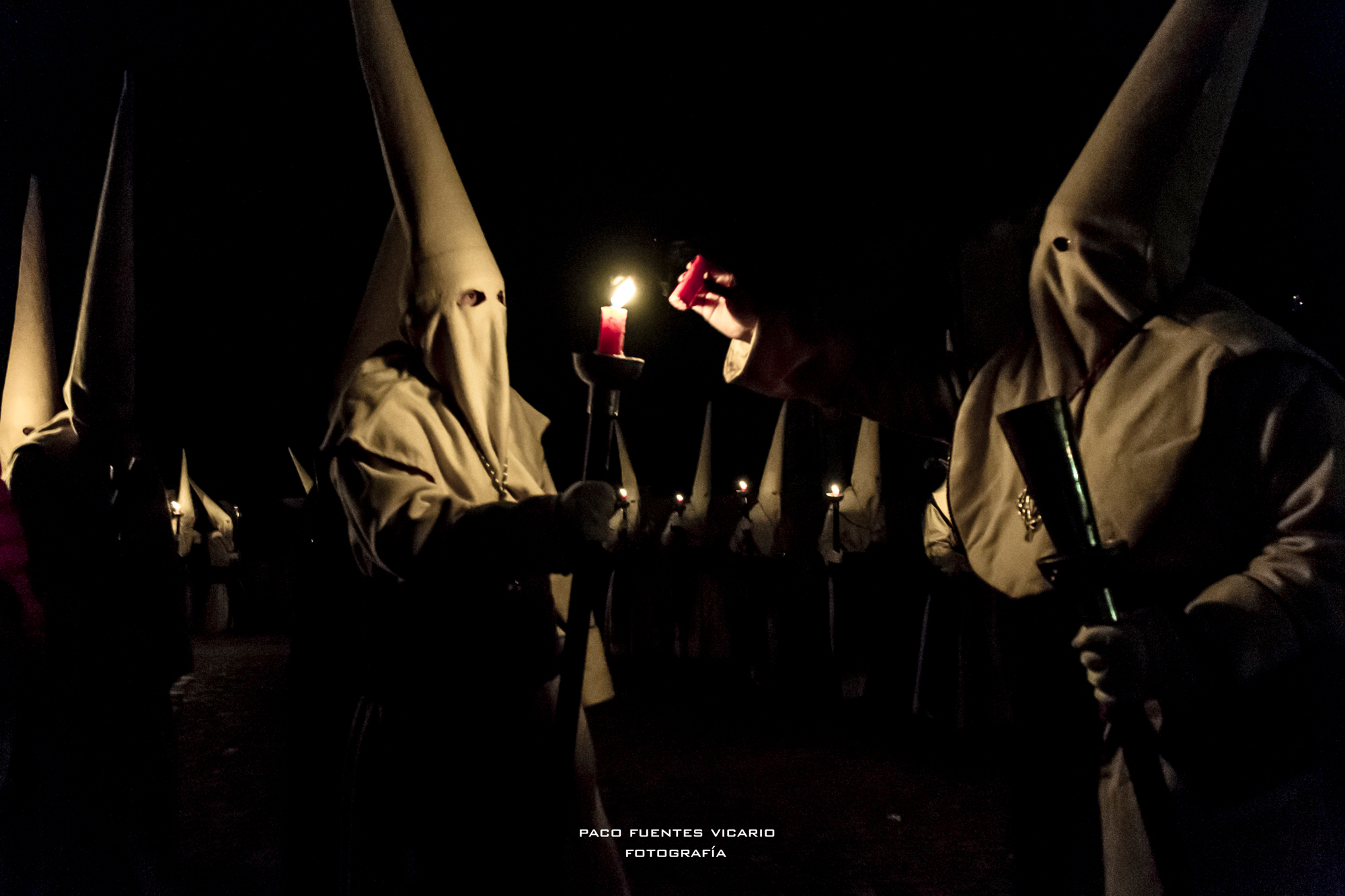 Penitente Hermandad de Jesús Yacente. © Paco Fuentes Vicario