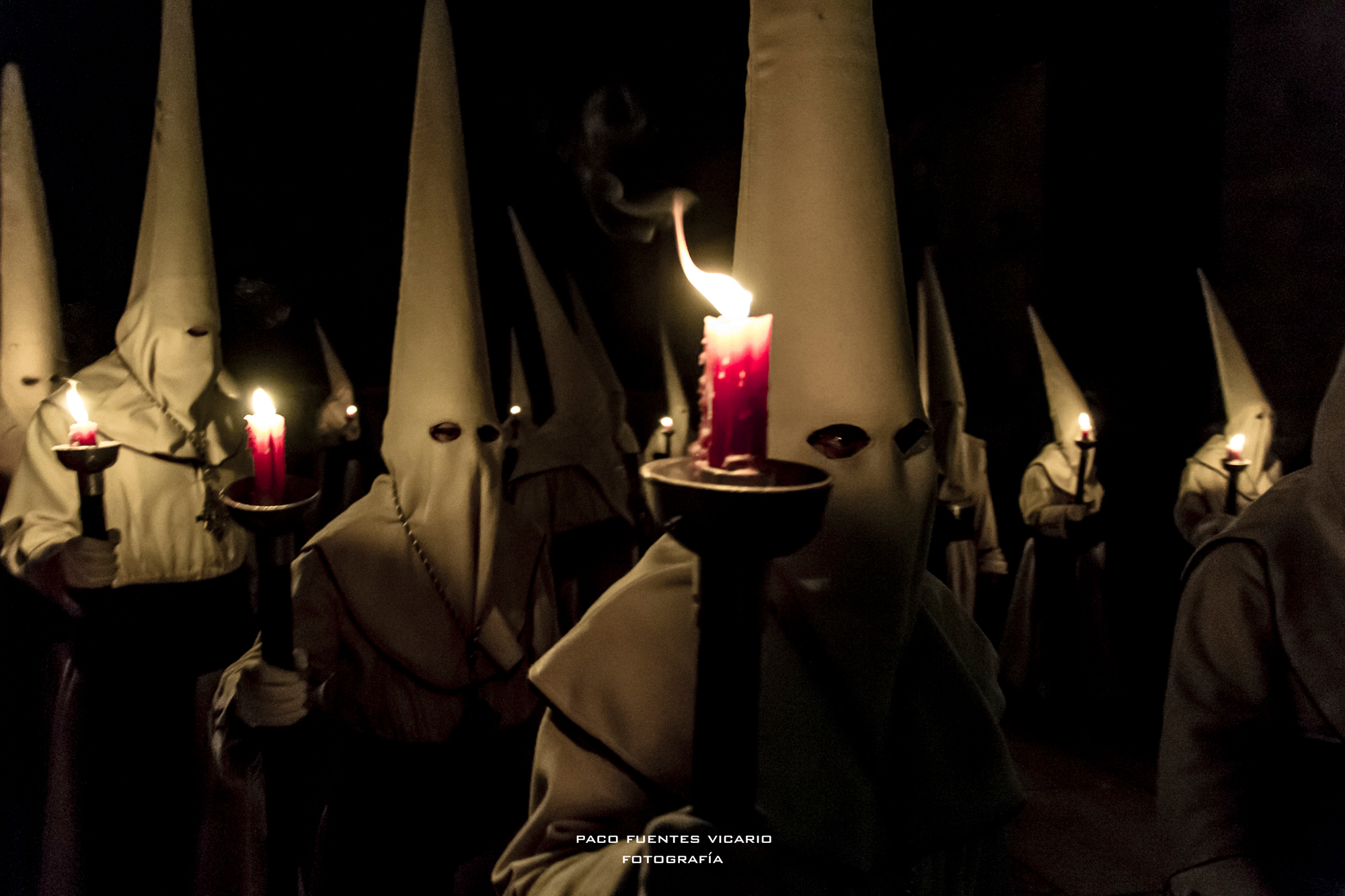 Penitente Hermandad de Jesús Yacente. © Paco Fuentes Vicario