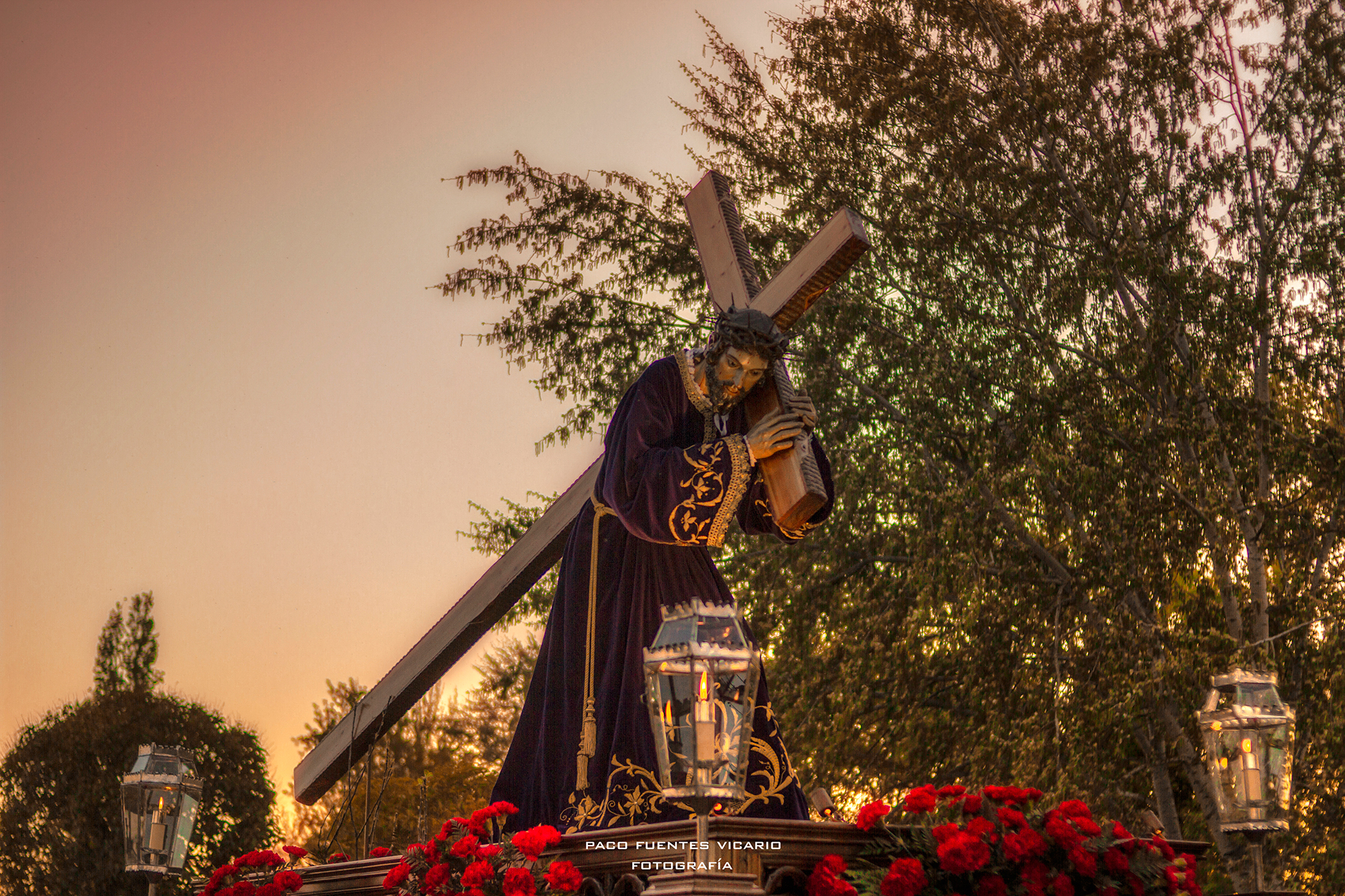 Nazareno de San Frontis. © Paco Fuentes Vicario
