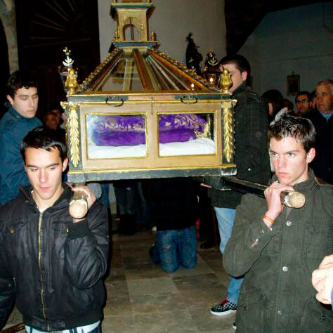 Villalba de la Lampreana. Procesión del Santo Entierro