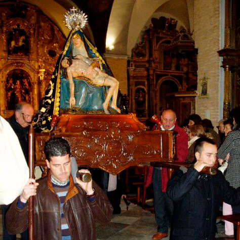 Villalba de la Lampreana. Virgen de las Angustias