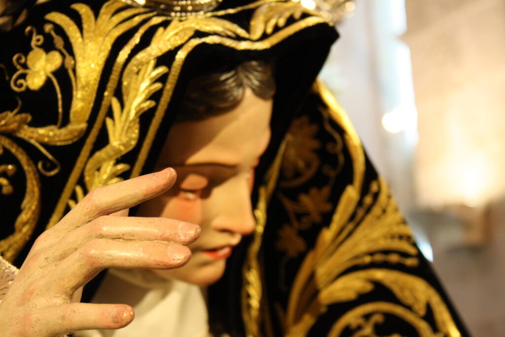 Nuestra Madre de las Angustias - detalle