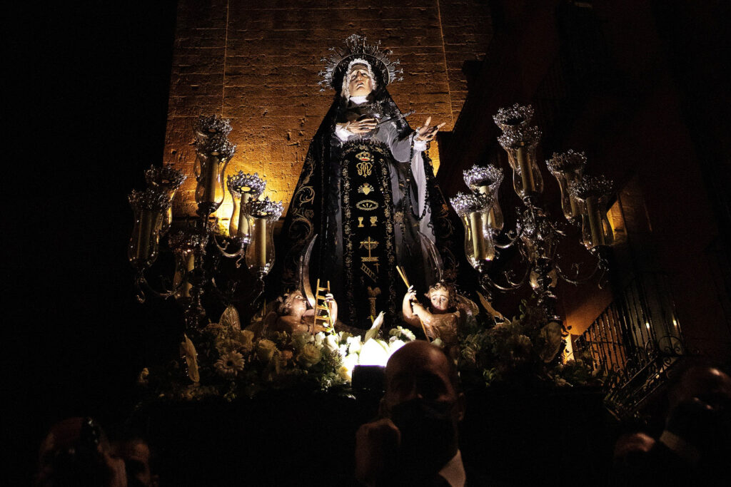 Nazareno de San Frontis. © Paco Fuentes Vicario